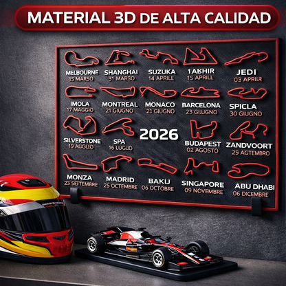 Cuadro F1 2026